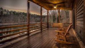 Balcony - Around The Bend by Escape to Blue Ridge (Blue Ridge)