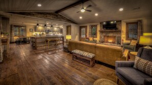 House, 3 Bedrooms | Private kitchen - Around The Bend by Escape to Blue Ridge (Blue Ridge)