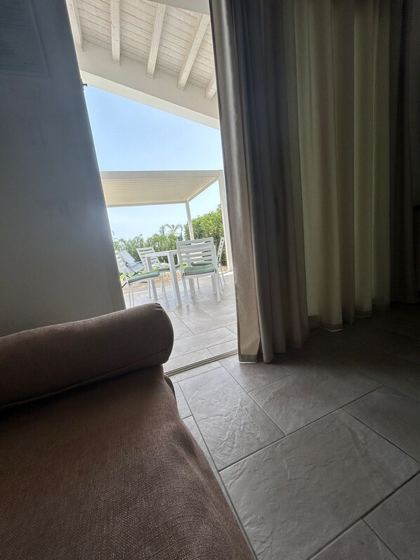 Casa, 1 habitación, para fumadores | Vista desde la propiedad