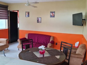 Departamento, 1 habitación, para fumadores | Sala de estar