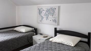 3 habitaciones, wifi gratis y ropa de cama