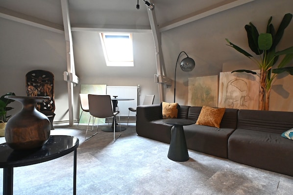 Appartement, 1 chambre | Coin séjour