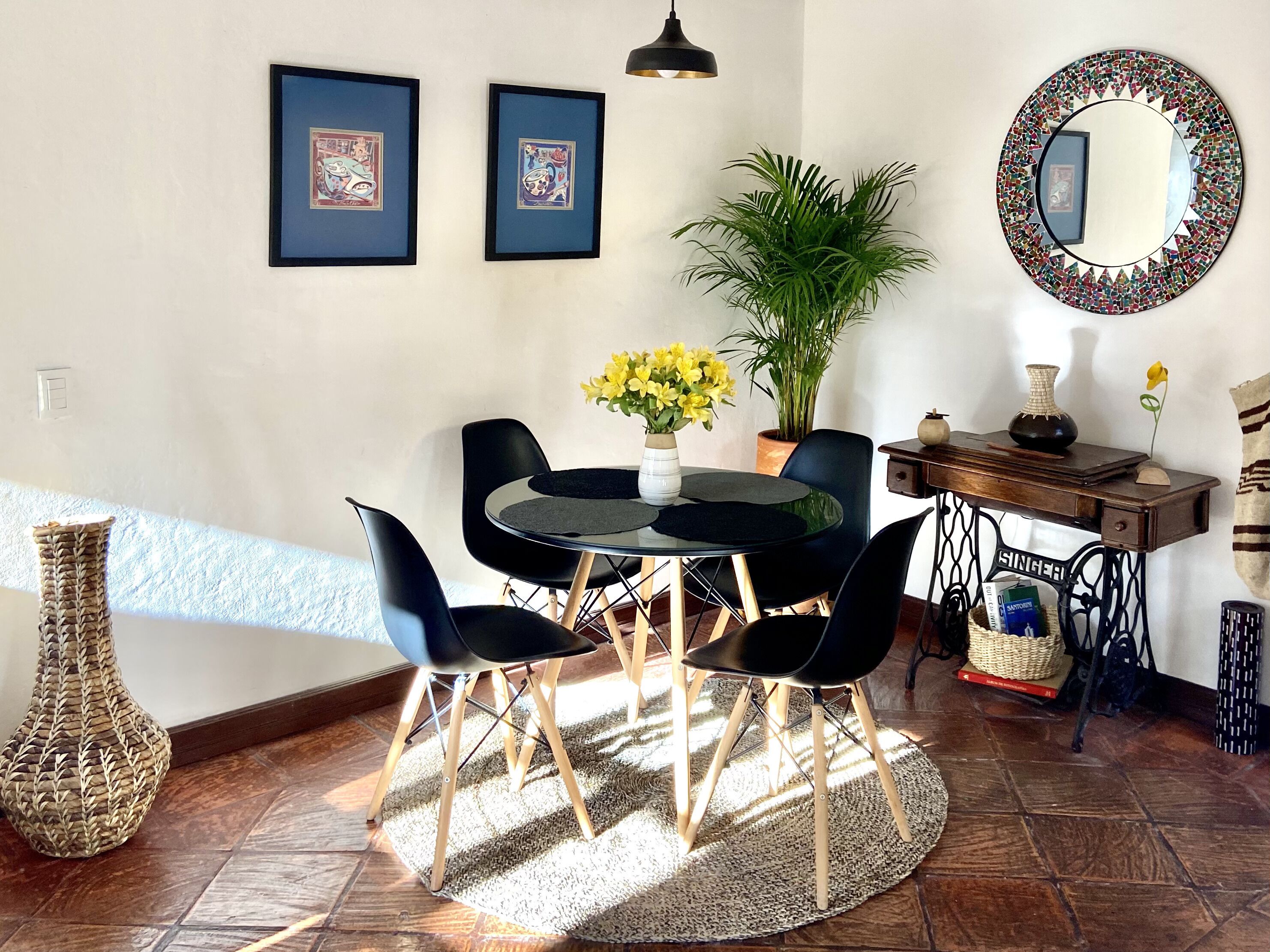 Appartamento, 2 camere da letto, terrazzo, vista città | Pasti