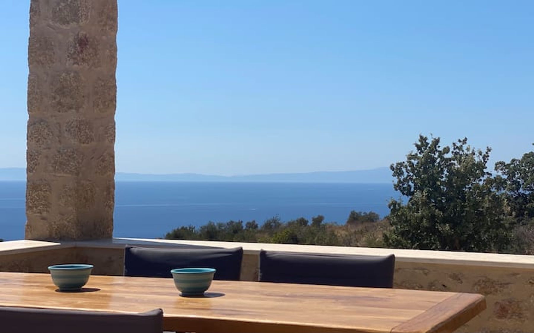 Vista desde la propiedad