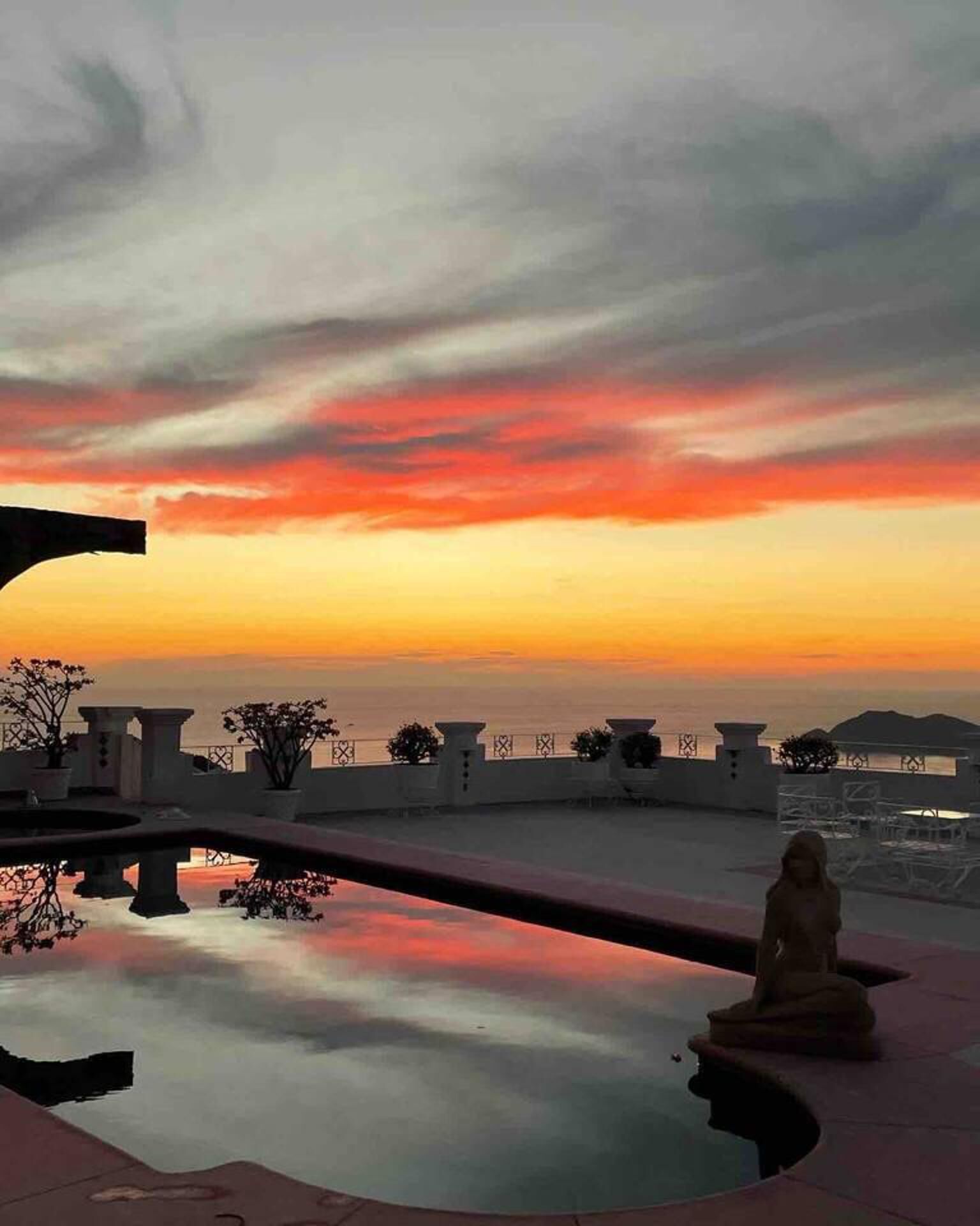 Alberca al aire libre 