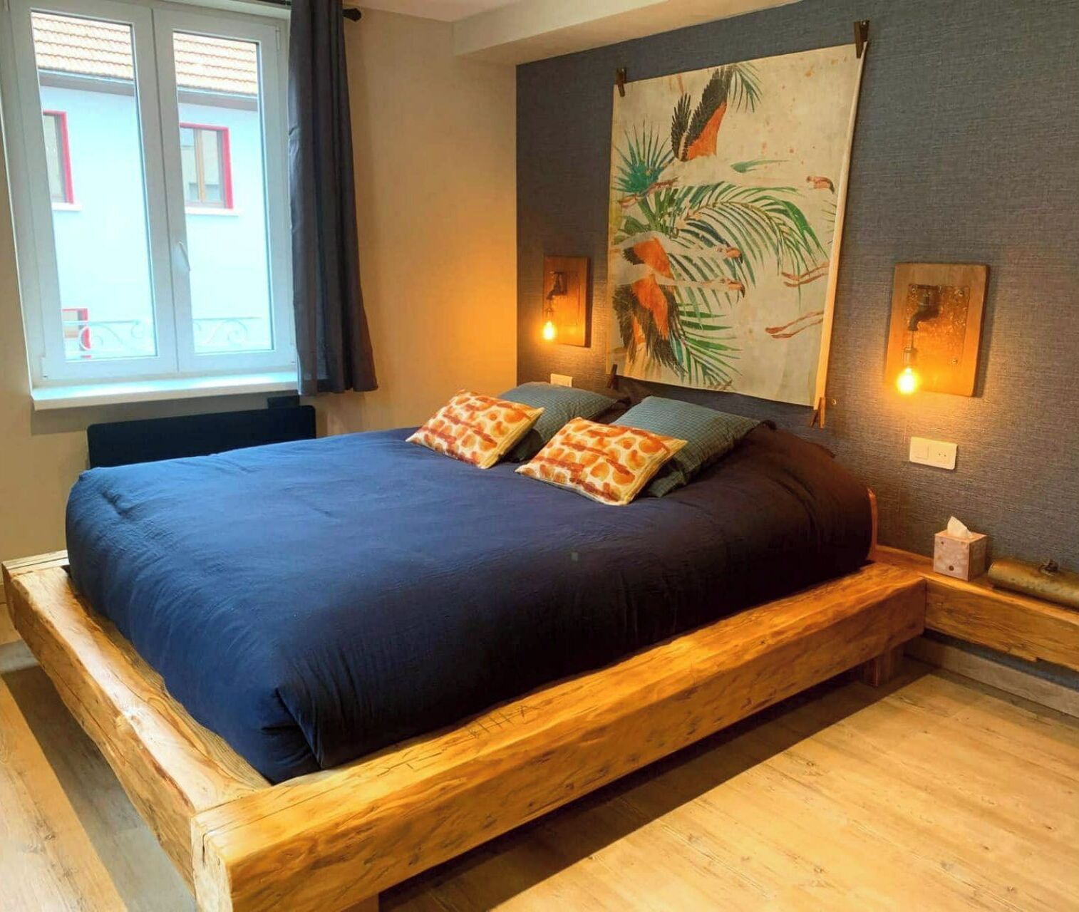 3 sovrum, ljudisolering, strykjärn/strykbräda och resesäng