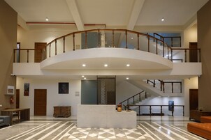 Sala de estar en el lobby