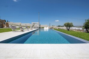 Seasonal outdoor pool