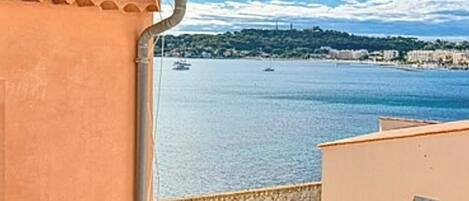 Udsigt fra overnatningsstedet