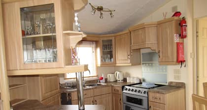 Caravan -chapel, Skegness With Decking From March