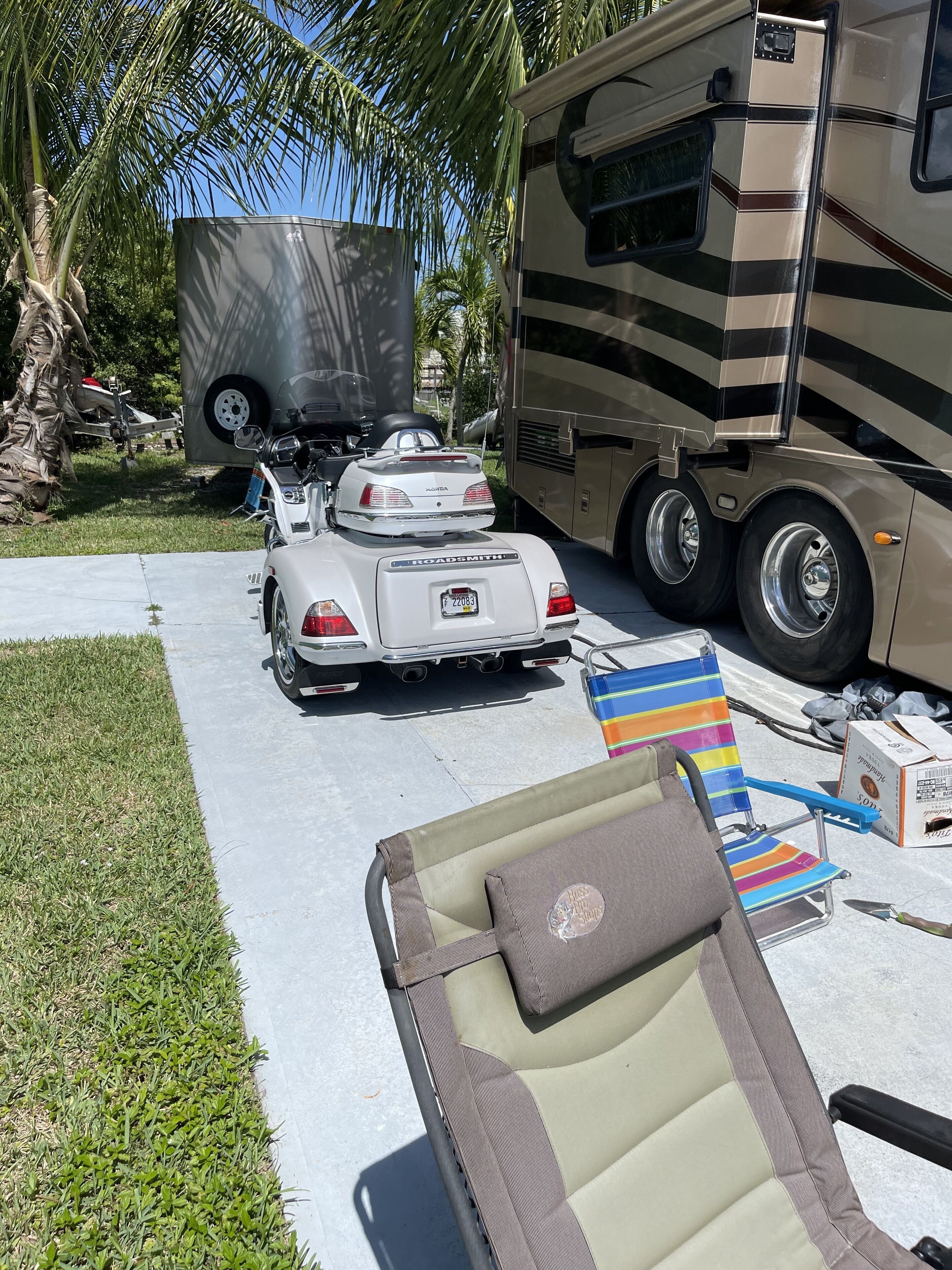 RV Resort In South fl Hutchinson Island Dbl pad only no RV bring your own RV.