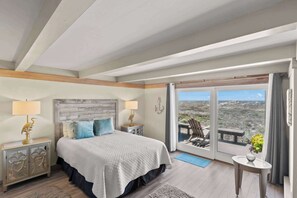 3 bedrooms, desk, iron/ironing board, travel cot