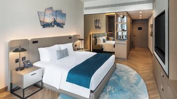 Egyptian cotton sheets, premium bedding, memory foam beds, in-room safe