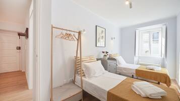 4 bedrooms, iron/ironing board, travel crib, WiFi