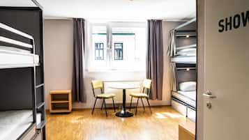 Free WiFi, bed sheets