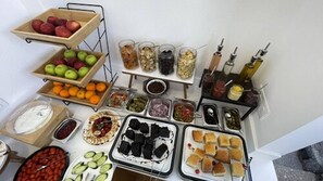 Desayuno estilo bufé