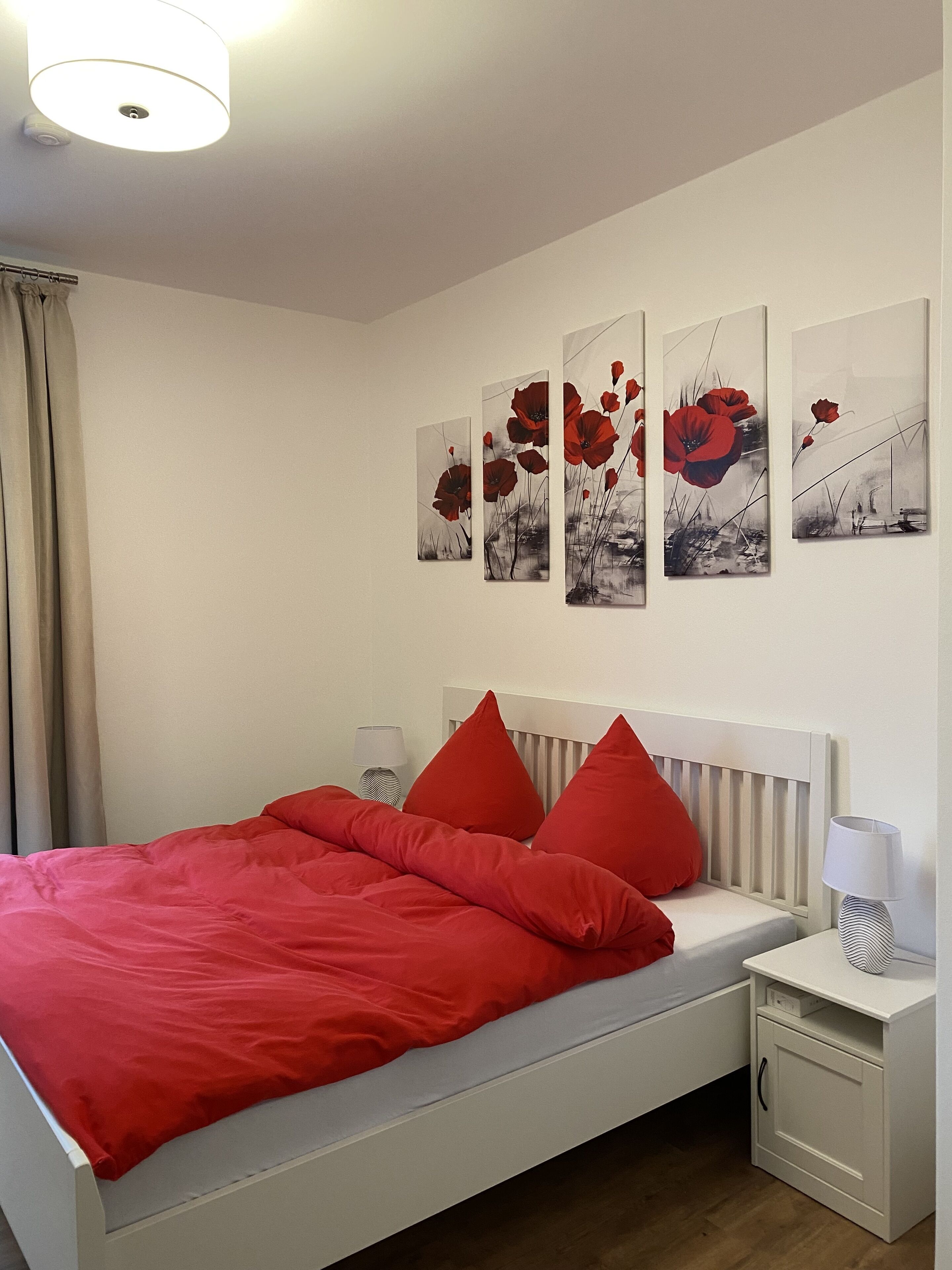 2 Schlafzimmer, Bügeleisen/Bügelbrett, kostenloses WLAN, Bettwäsche