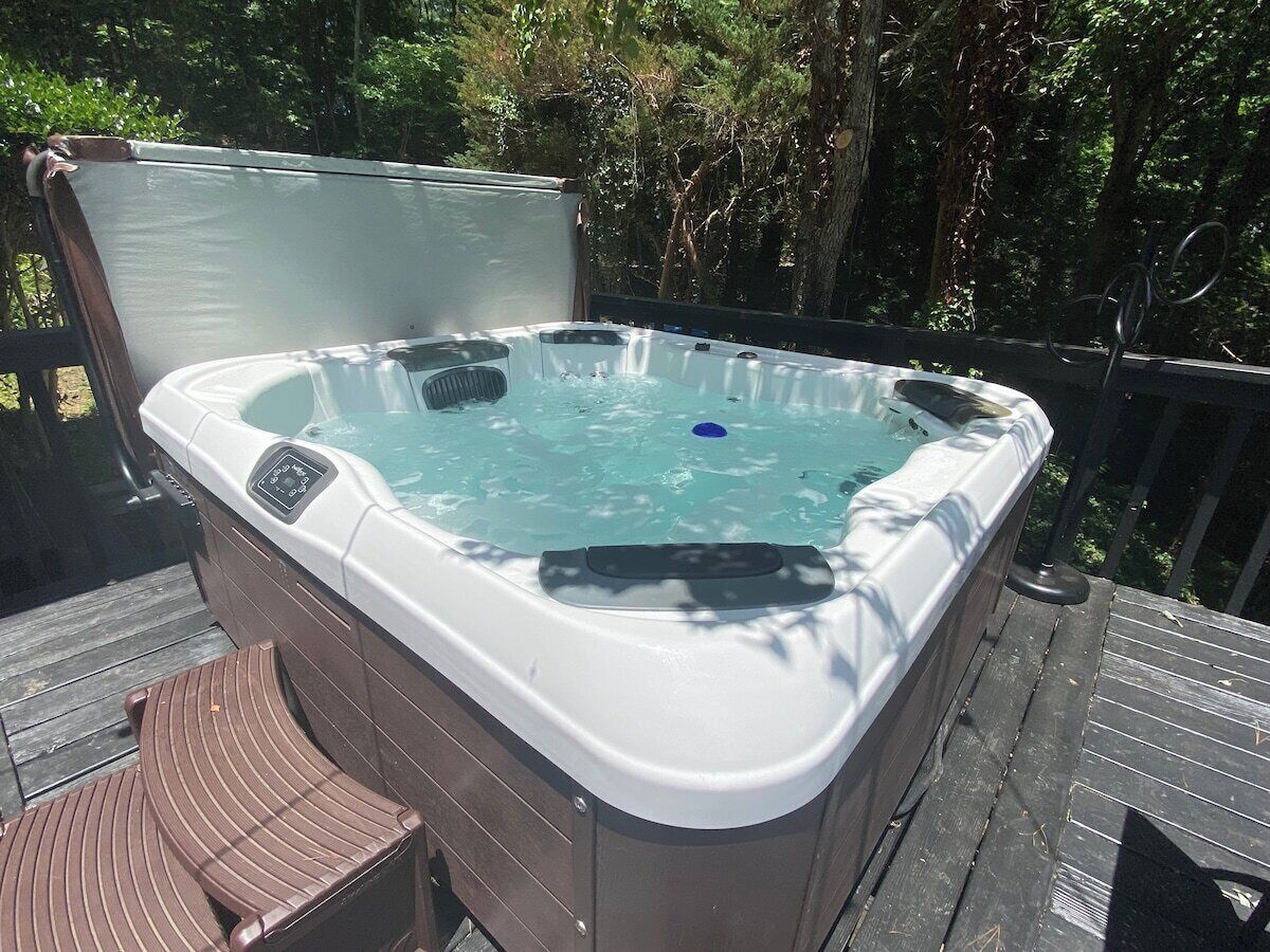 Baignoire à remous extérieure