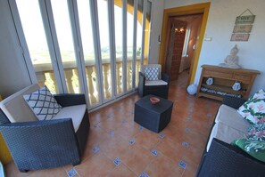 Interior - Holiday Villa with breathtaking sea- and panoramic views and private pool (Ador)