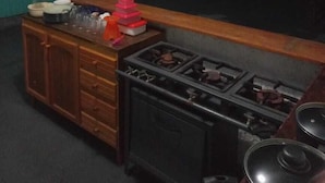 Private kitchen - Pousada Paraíso da cataia (Guaraquecaba)