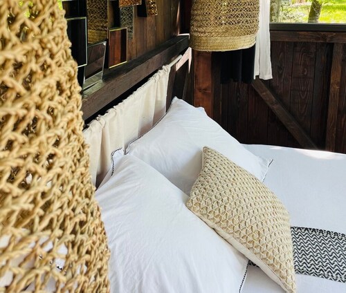 45' South of Bordeaux, treehouse and jacuzzi : Réminiscence  - Les Landines