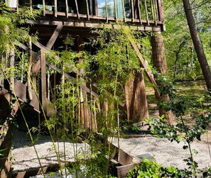 Exterior - 45' South of Bordeaux, treehouse and jacuzzi : Réminiscence - Les Landines (Origne)