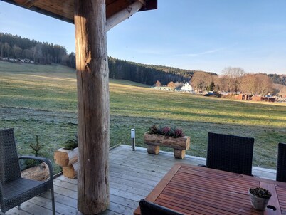 Cozy newly built vacation home in the heart of the Erzgebirge "Haus Ost"