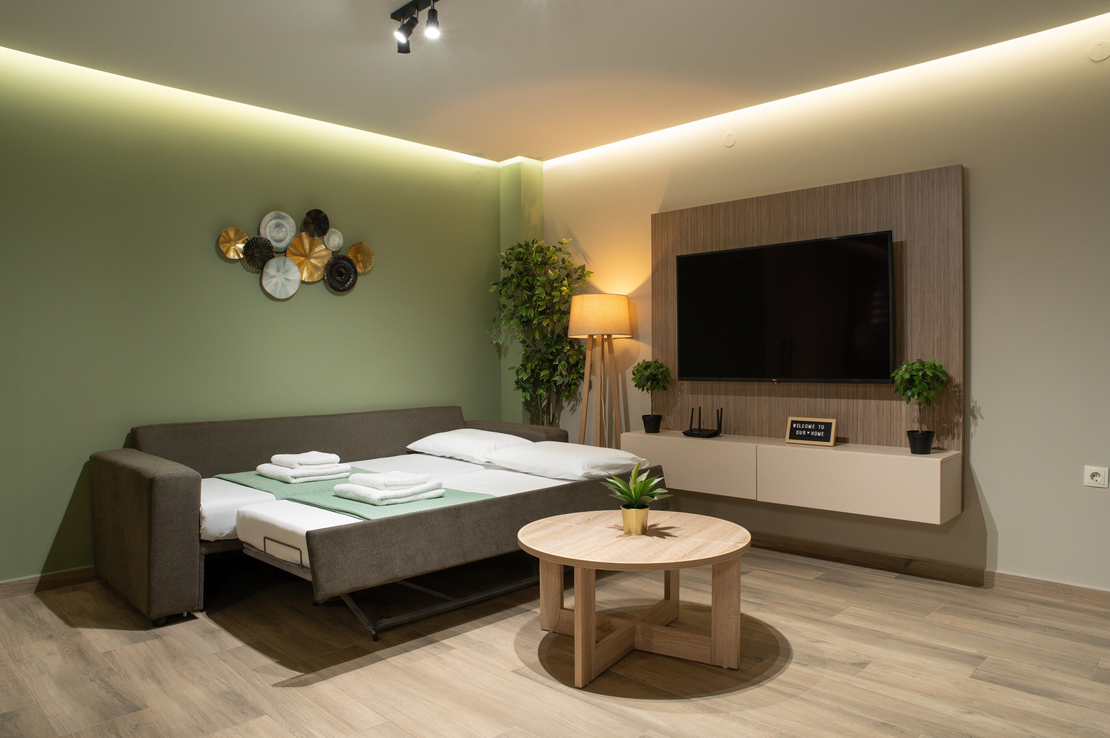 1 bedroom, desk, soundproofing, iron/ironing board