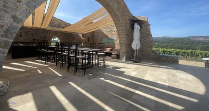 VILLA WITH HEATED AND SECURED POOL 2 TO 8 PERSONS ALL OPTIONS IN HEART LORGUES