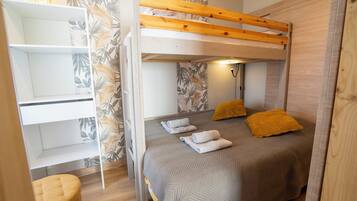 1 bedroom, iron/ironing board, travel crib, free WiFi