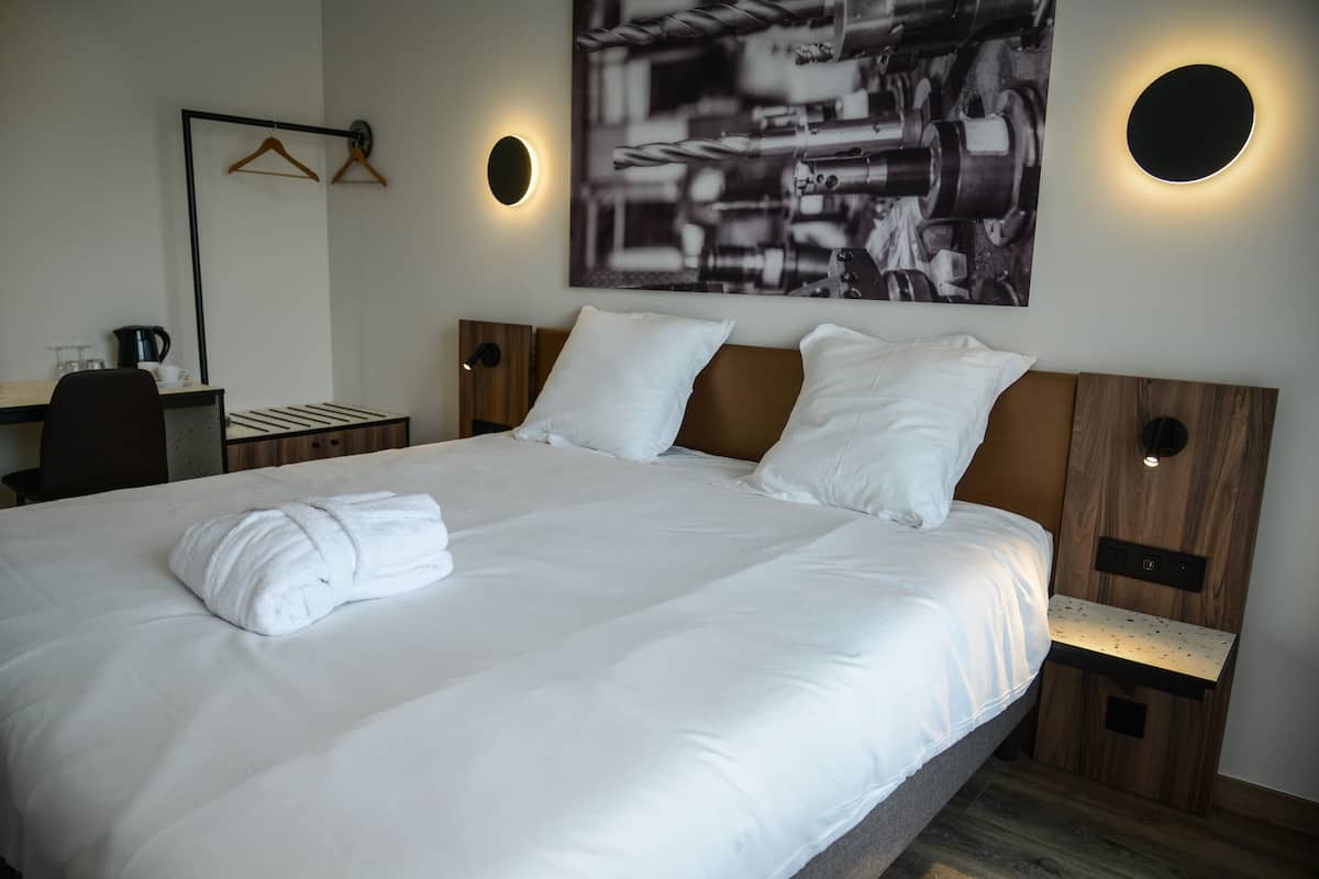 Cadar kapas Mesir, peralatan tempat tidur premium, gebar bulu kapas