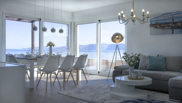 Premium Apartment | Living area - Apartments King and Queen (Novi Vinodolski)