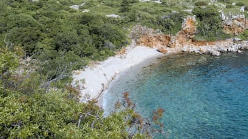 Beach nearby, white sand