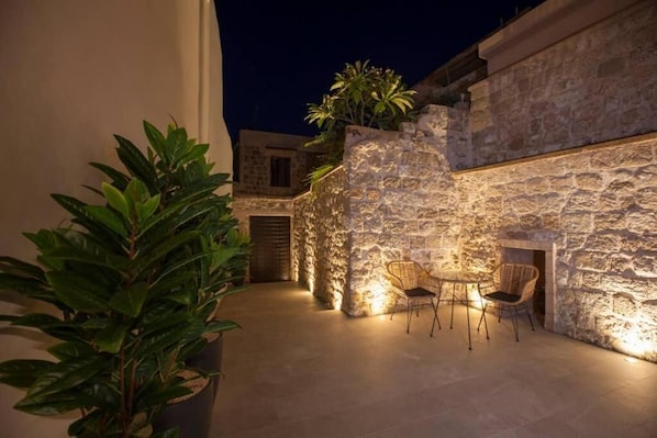 Terrace/patio - Casa Quindici in the Old Town of Rhodes (Rhodes)