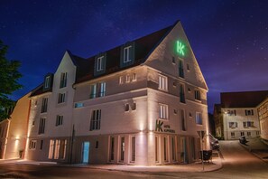 Overnatningsstedets facade