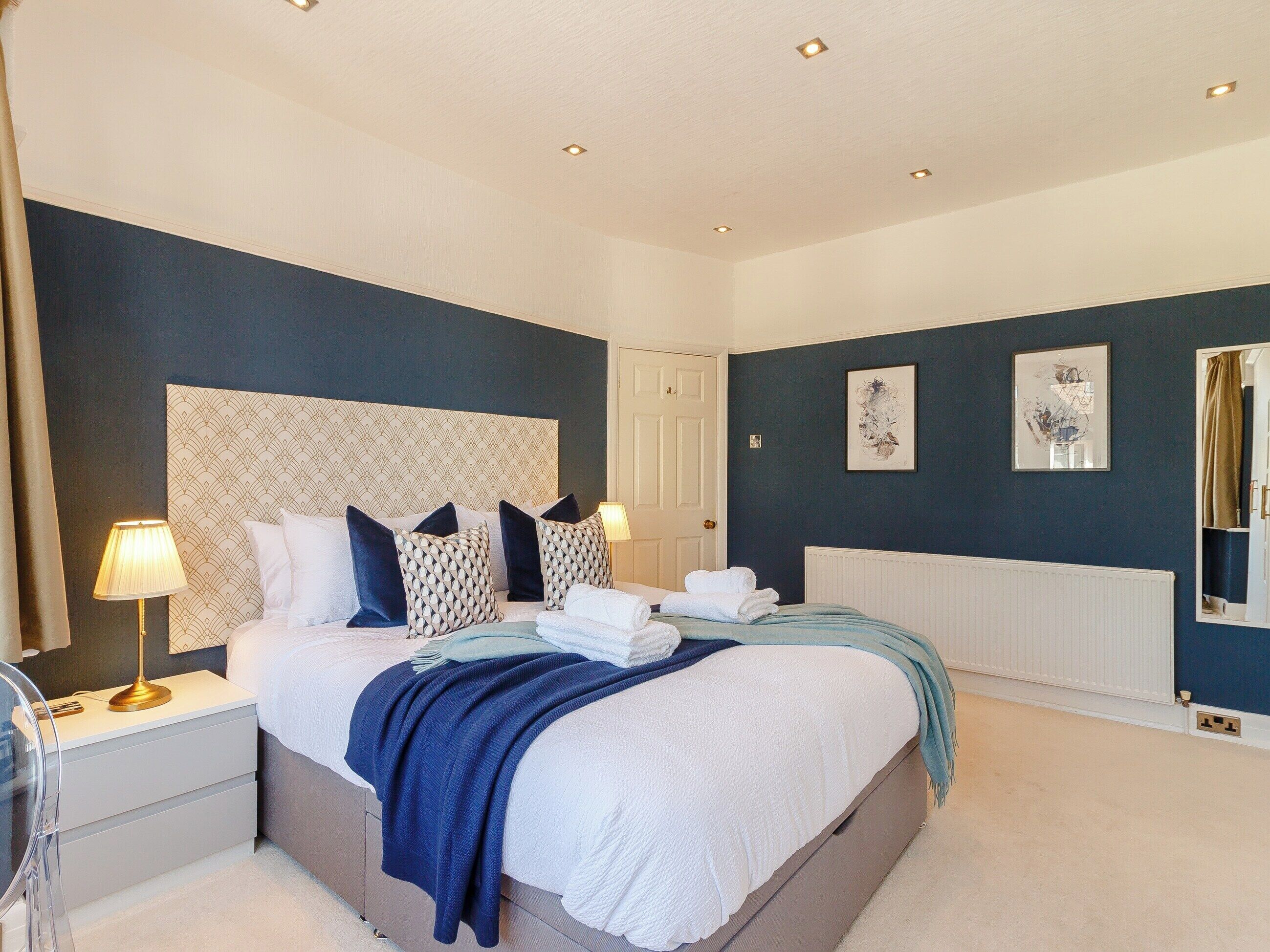 4 sovrum, gratis wi-fi och sängkläder