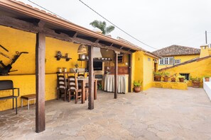 Outdoor dining - Casa Rural La Gañanía - Casa grande (Los Realejos)