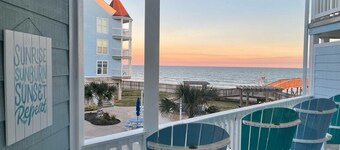 🌊 2/2 Seascape, Galveston Ocean View, Large Balcony, Washer/Dryer in Unit