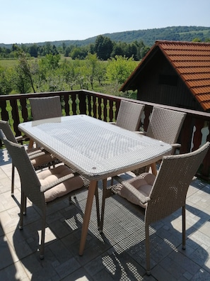 Restauration en plein air