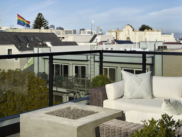 Rooftop terrace
