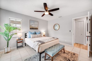 3 bedrooms, iron/ironing board, travel crib, free WiFi