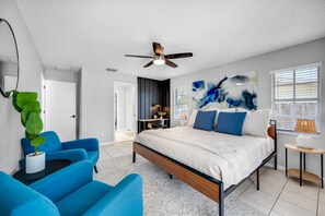 3 makuuhuonetta, silitysrauta/-lauta, vauvan matkasänky, ilmainen Wi-Fi