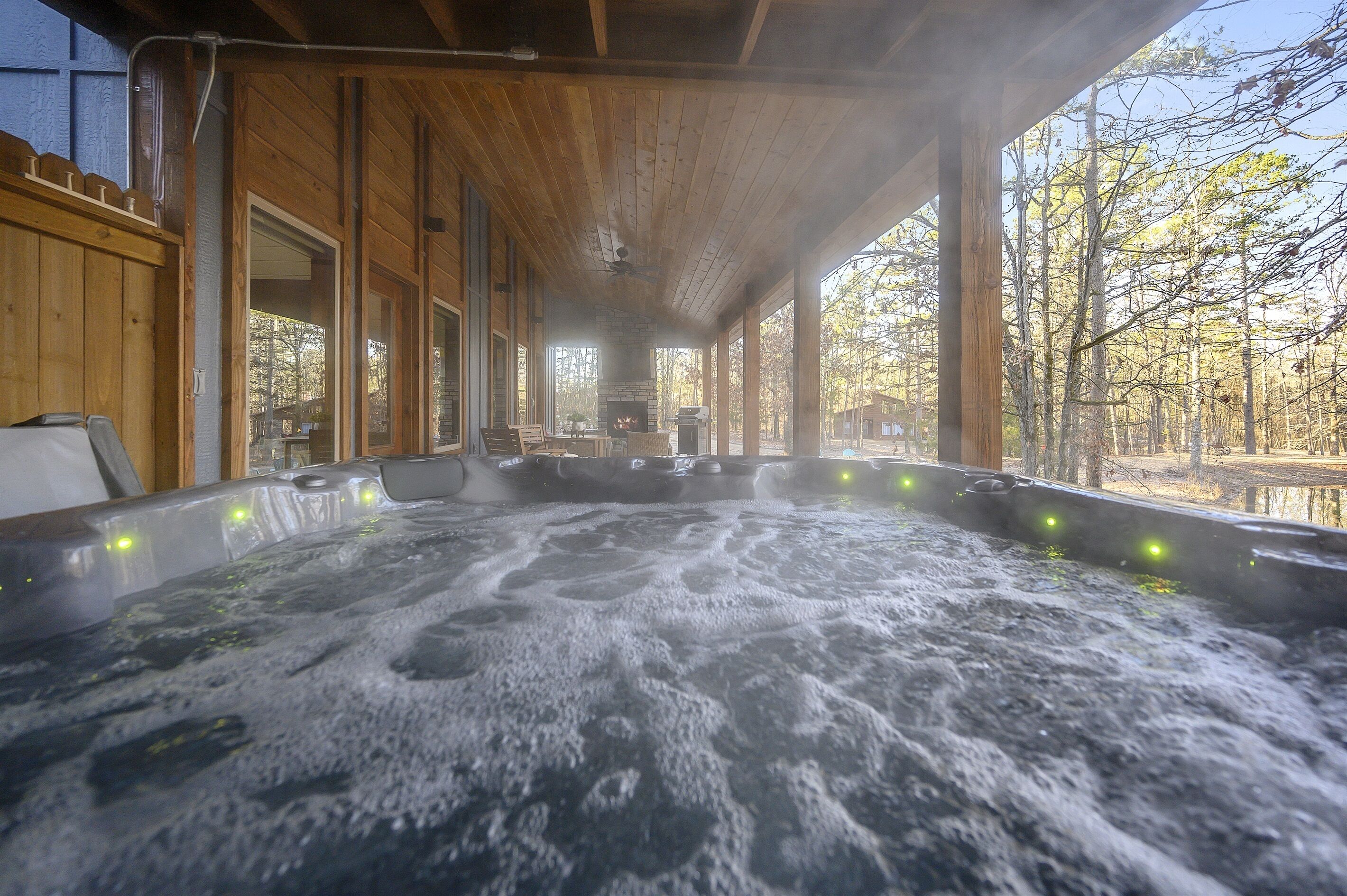 Bain à remous extérieur