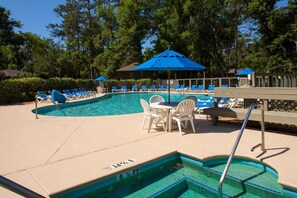 Outdoor pool - The Carolina Club Flats (Hilton Head Island)