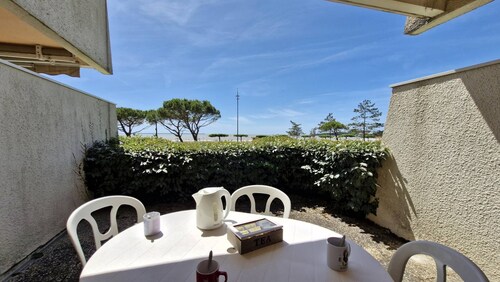 Saint Georges de Didonne - VUE MER pour ce STUDIO COSY en rez-de-chaussée