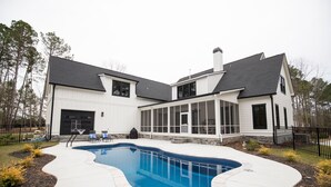 Unclassified image, 3 of 40, button - Modern Farmhouse! POOL! 9 miles from Augusta National (Grovetown)