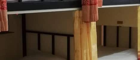 Free WiFi, bed sheets