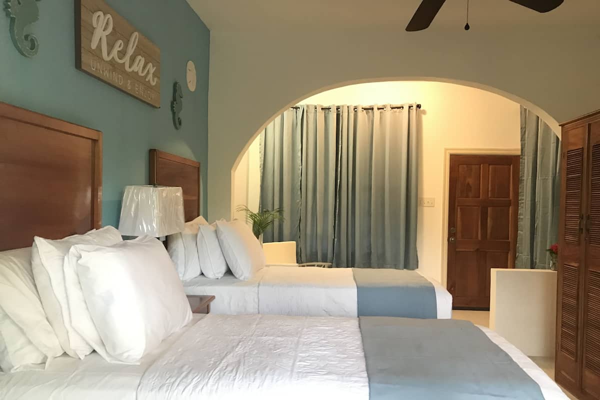 Premium bedding, pillow-top beds, individually decorated