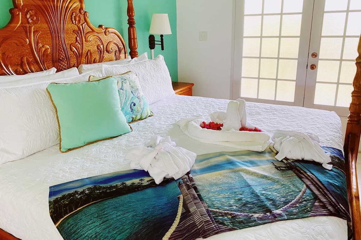 Premium bedding, pillow-top beds, individually decorated