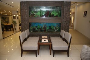 Sitzecke in der Lobby